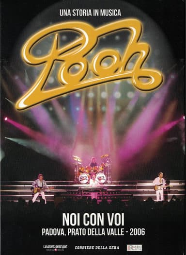 POOH - Noi con Voi live Tour poster