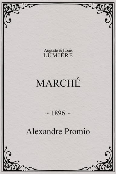 Marché poster