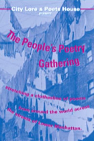 The People’s Poetry Gathering poster