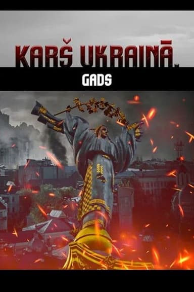 War in Ukraine. The Year poster