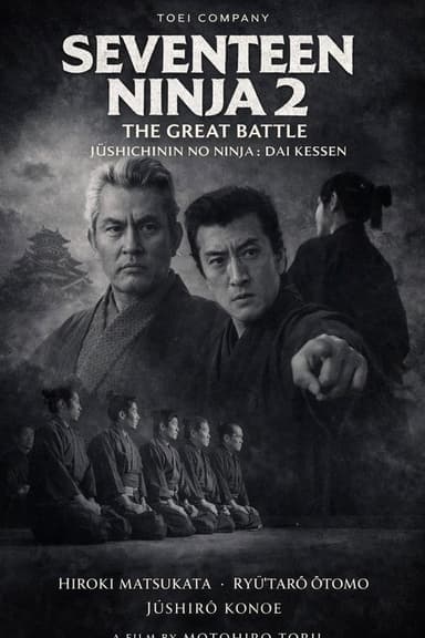 Seventeen Ninja 2: The Great Battle poster