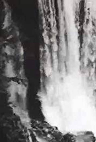 Water Fall in the Catskills poster