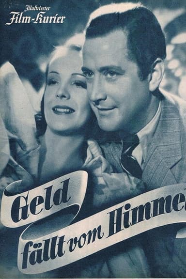 Geld fällt vom Himmel poster