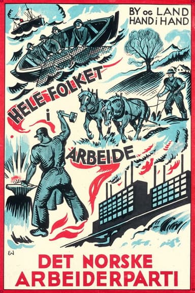 By og land hand i hand poster