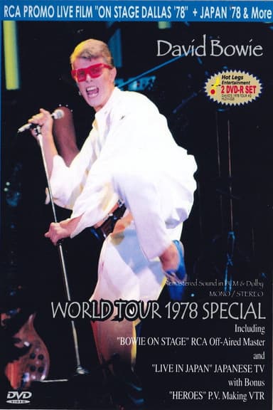David Bowie On Stage poster