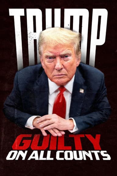 Trump: Guilty on All Counts poster