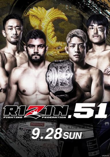 RIZIN 51 poster