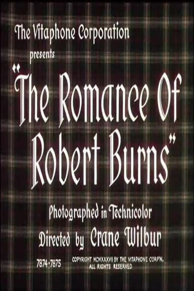 The Romance Of Robert Burns poster