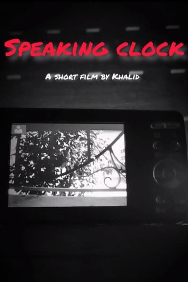 Speaking Clock poster