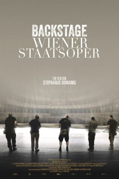 Backstage Vienna State Opera poster