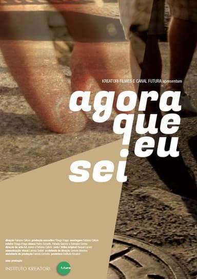 Agora Que Eu Sei poster