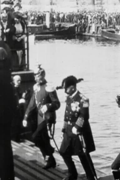 Emperor Wilhelm's Arrival in Copenhagen 1905 poster