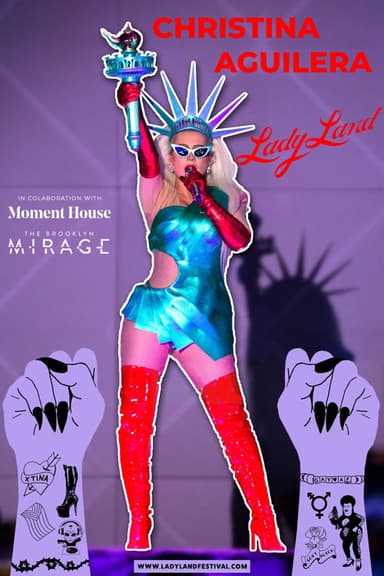 Christina Aguilera: Live At LadyLand Festival poster