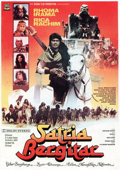 Satria Bergitar poster