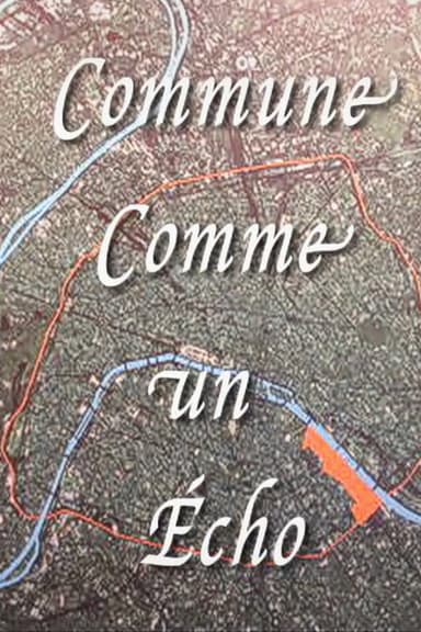 Comme un écho poster