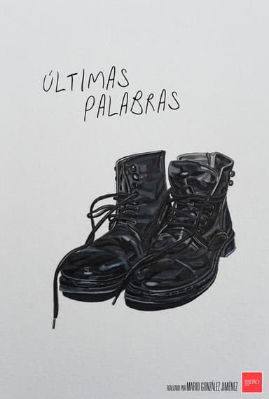 Últimas palabras poster
