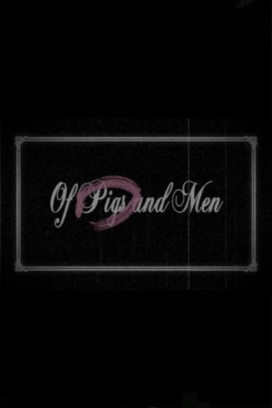 Of Pigs and Men poster