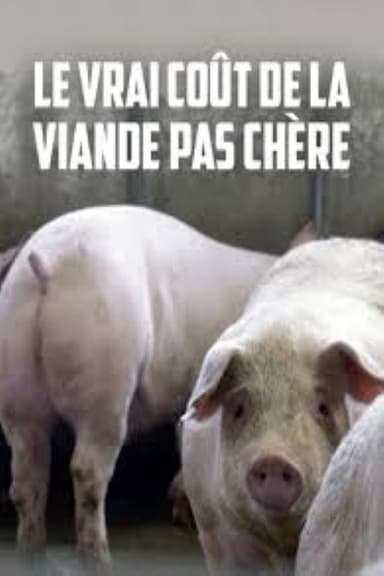 Le vrai coût de la viande pas chère poster