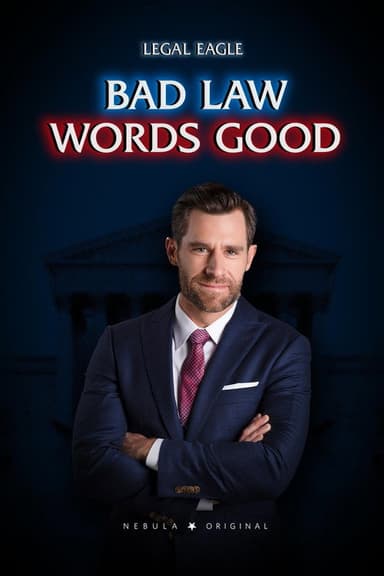 Bad Law Words Good poster
