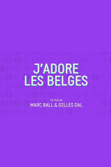 J'adore les belges poster