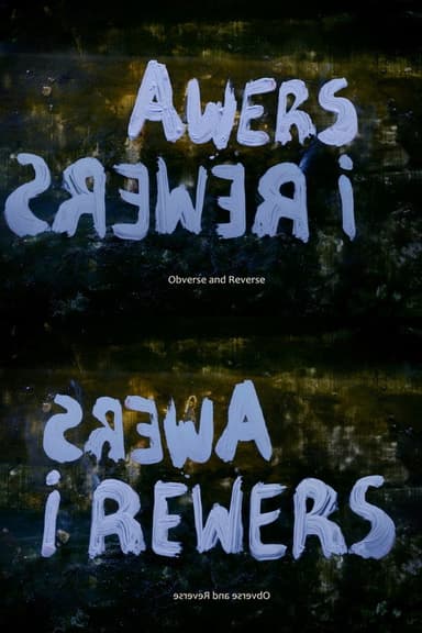 Obverse and Reverse poster