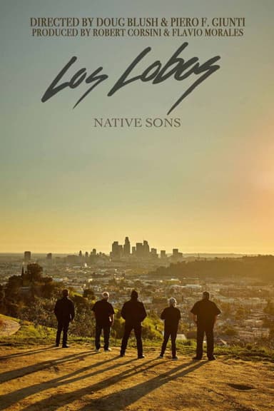 Los Lobos Native Sons poster