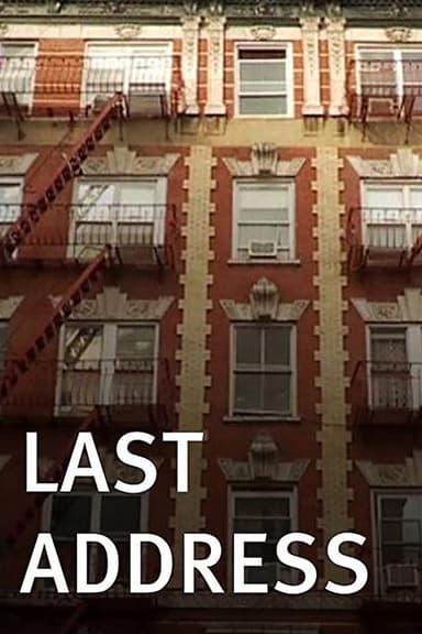 Last Address poster