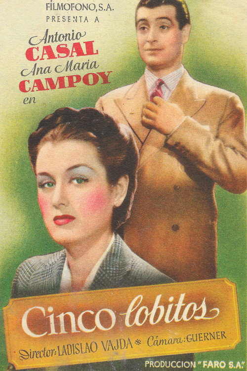 Cinco lobitos poster