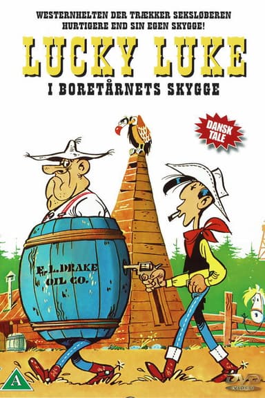 Lucky Luke 8 - I Boretårnets Skygge poster