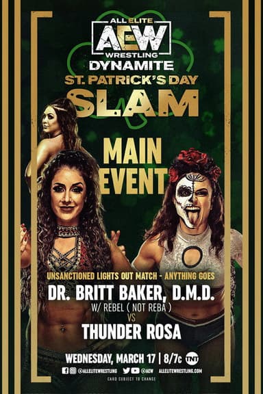 AEW St. Patrick's Day Slam poster