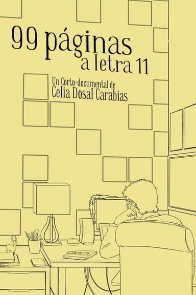 99 páginas a letra 11 poster