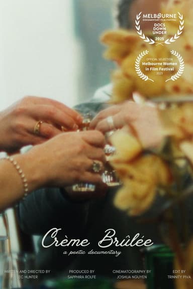 Crème Brûlée poster