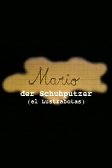Mario der Schuhputzer poster