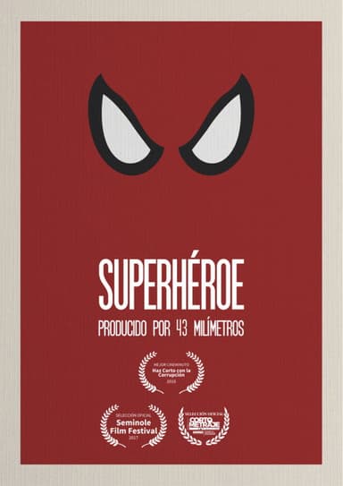 Superhero poster