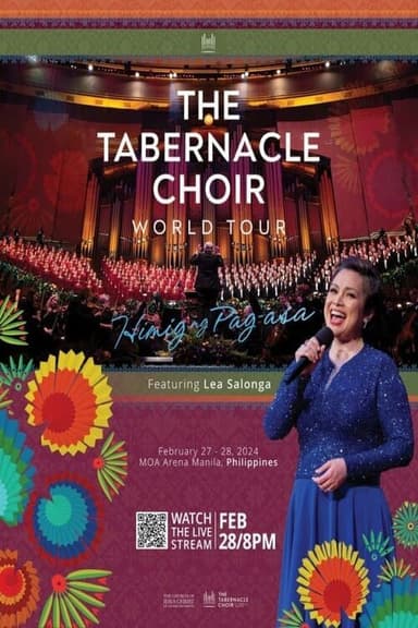 The Tabernacle Choir: World Tour poster