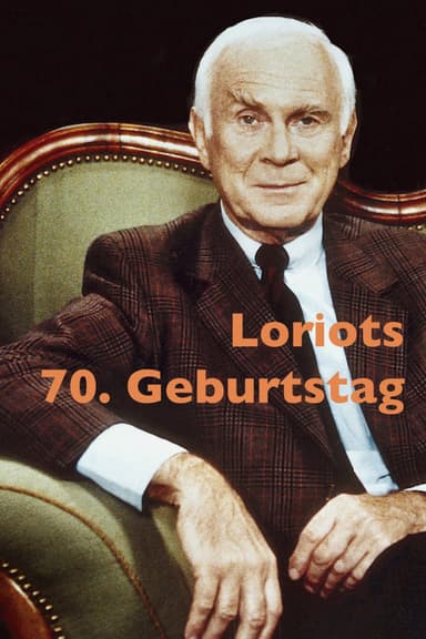 Loriot's 70th Birthday poster