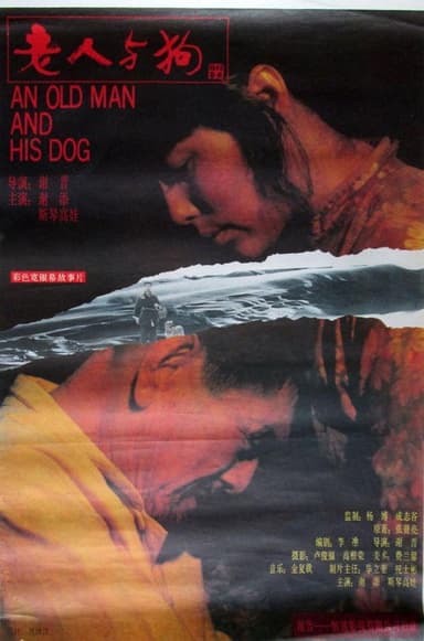 An Old Man and His Dog poster