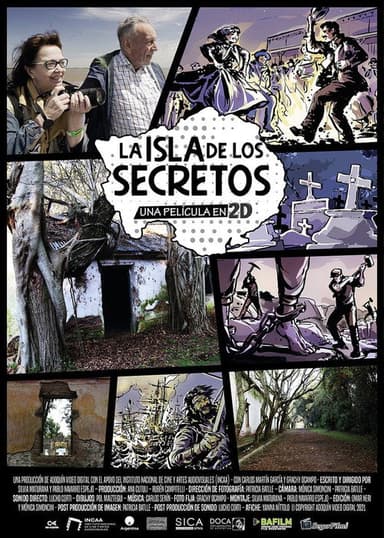 La isla de los secretos poster