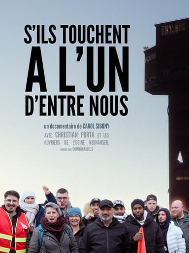 S'ils touchent à l'un d'entre nous poster