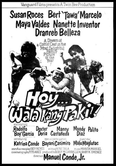 Hoy! Wala Kang Paki poster