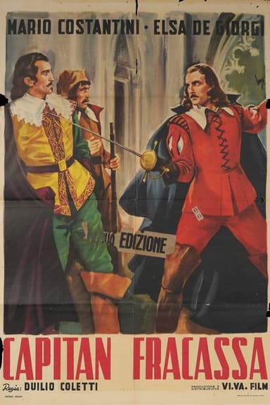 Capitan Fracassa poster