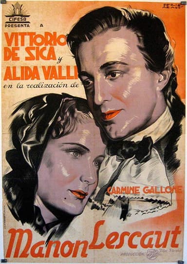 Manon Lescaut poster