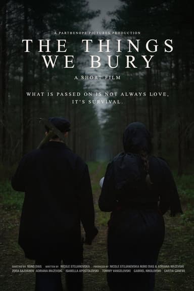 The Things We Bury poster