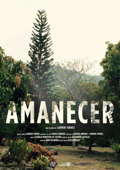Amanecer poster