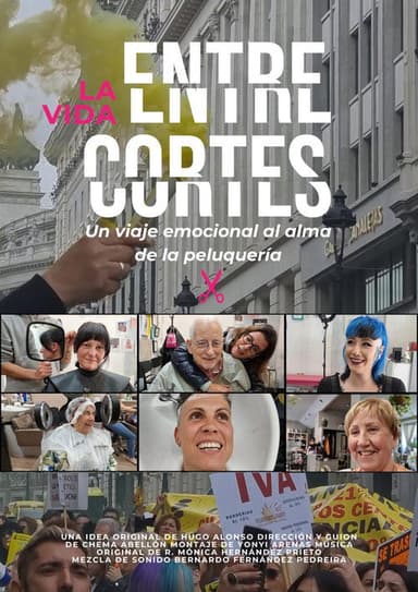 La vida entre cortes poster
