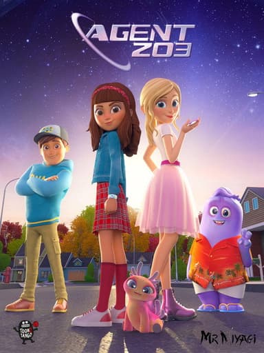 Agent 203 poster