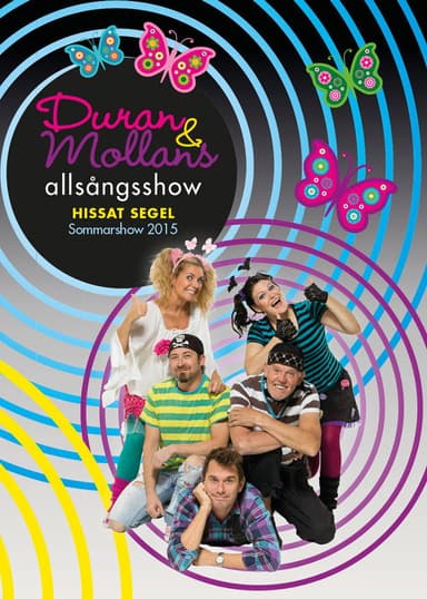Allsångsshow Hissat segel poster