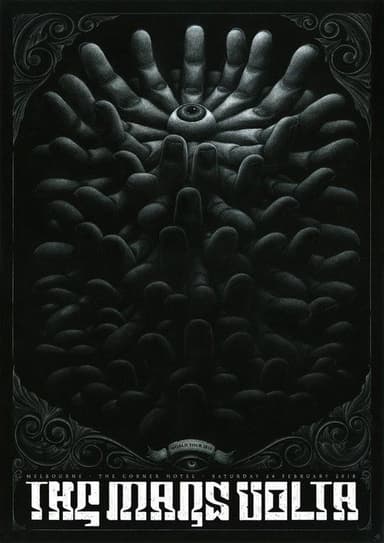 The Mars Volta Live in Brazil poster