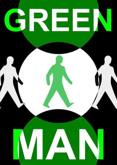 Green Man poster