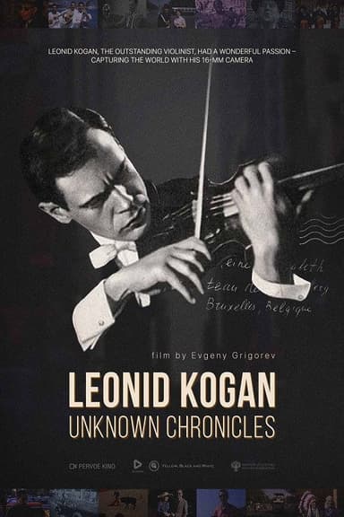 Leonid Kogan. Unknown Chronicles poster